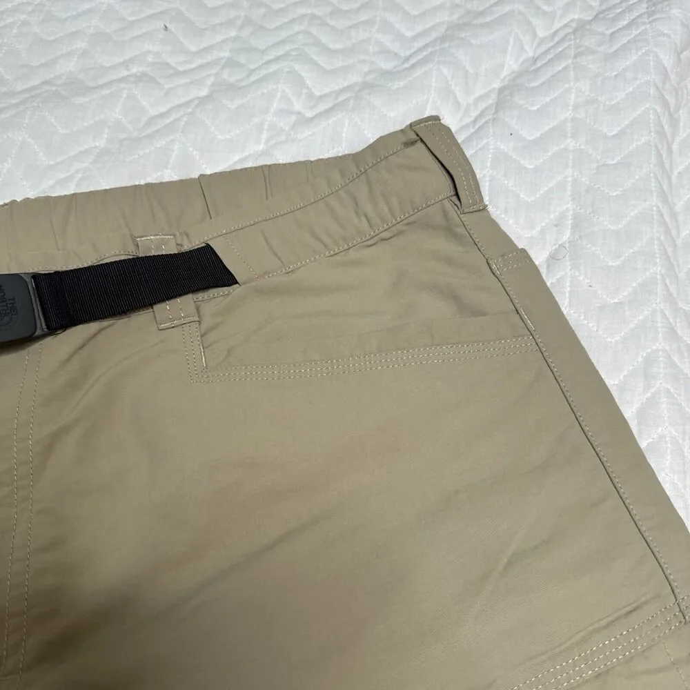 North Face Mens XL Paramount‎ Trail Convertible Pants Hiking Tan Khaki !